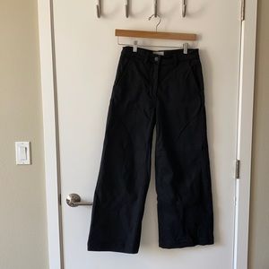 Everlane Wide Leg Black Jeans Size 4